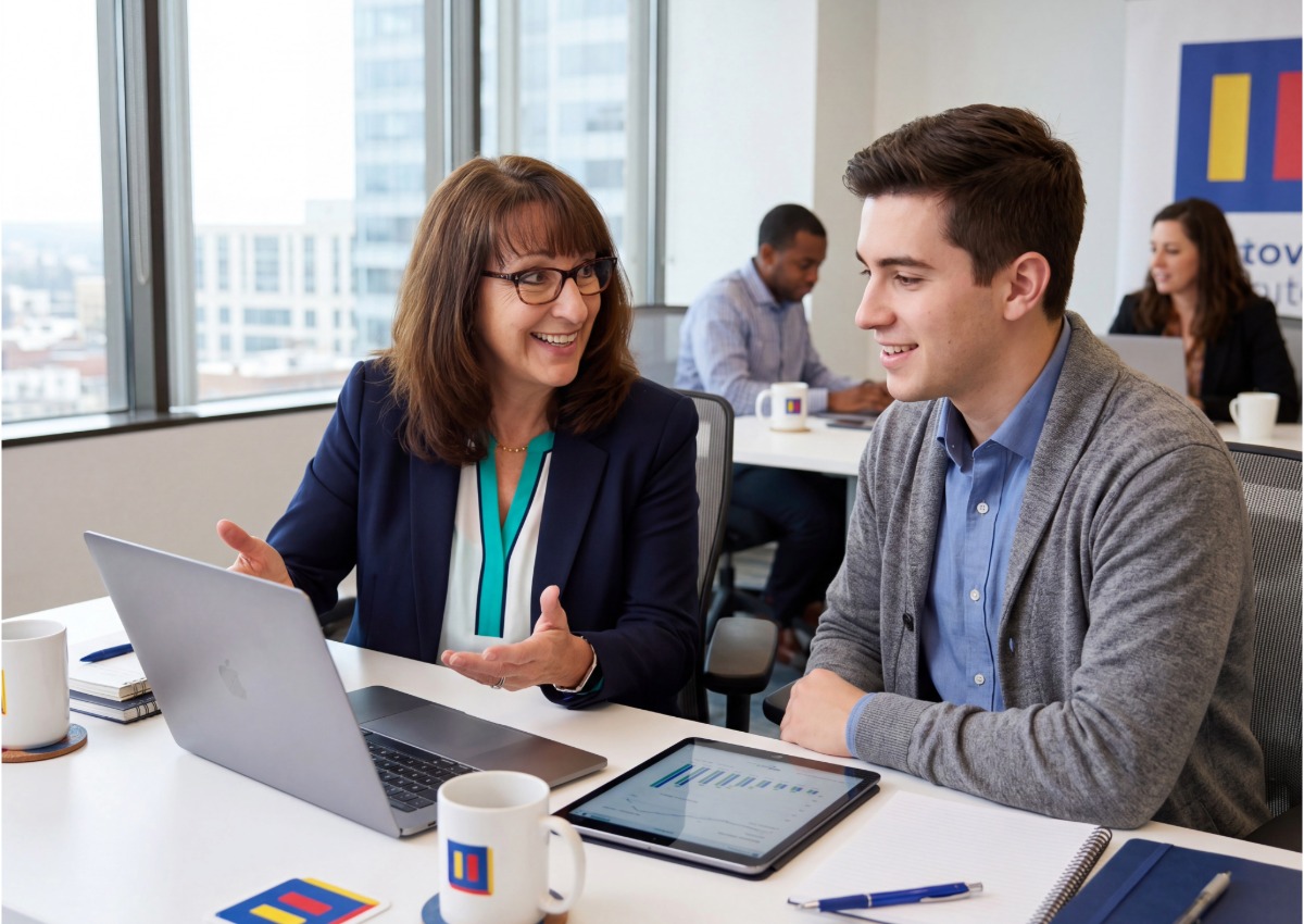 Leadership coaching conversation